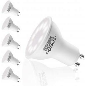 Lampada led dicroica 4w gu10 3000k luce calda