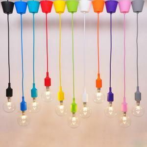 Sospensione in silicone nera 80cm