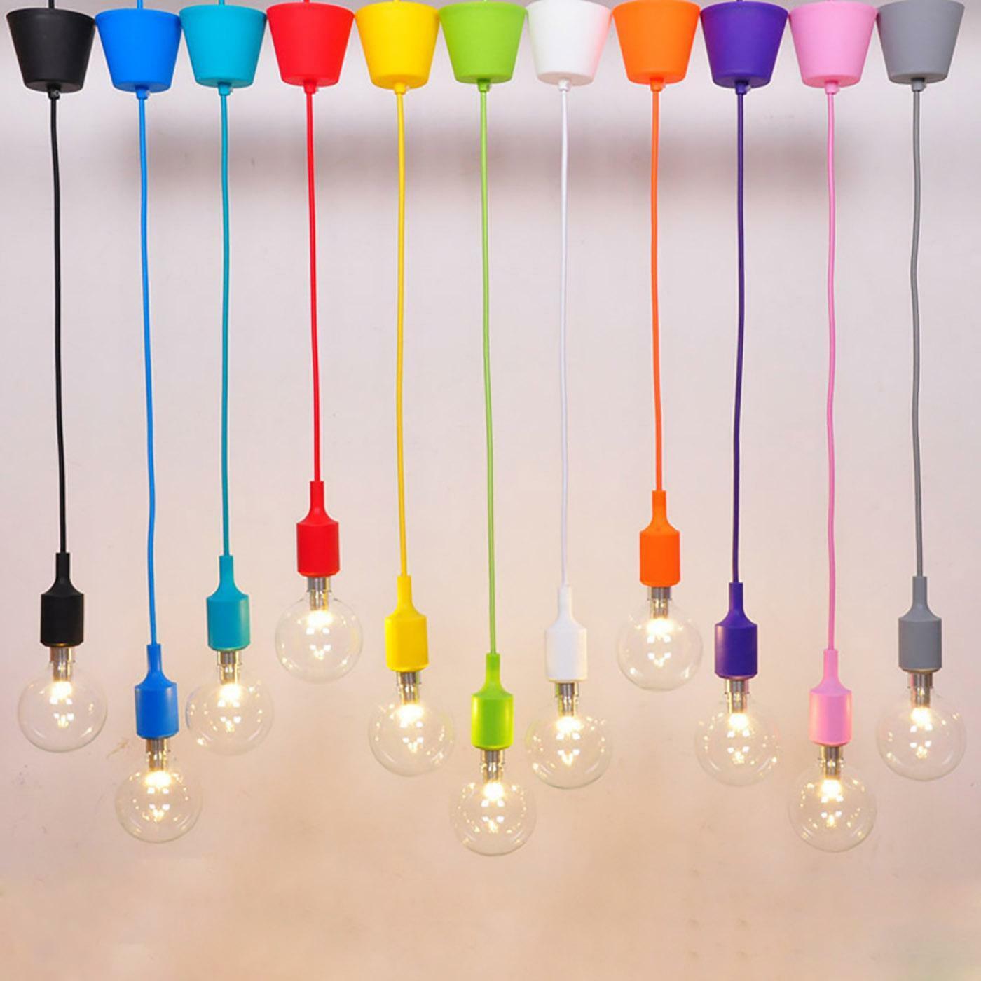 f.a.i. sospensione in silicone nera 80cm - foto 1