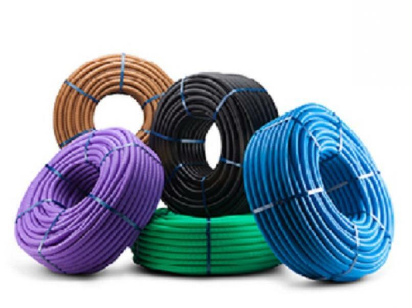 elettrocanali corrugato 20mm verde con pilota, matassa da 100 mt - foto 1