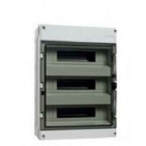 Centralino esterno da parete 24/48 moduli grigio ip65