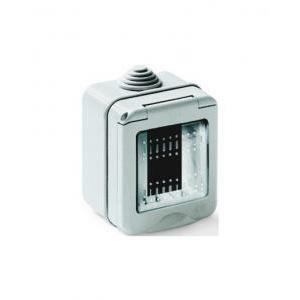 Contenitore portafrutto 1 modulo con sportello ip55