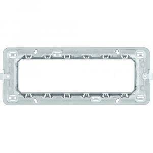 Supporto portafrutti 6 moduli serie matix
