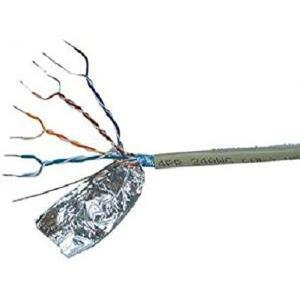 Cavo utp cat.5e 4 coppie in cca per reti lan, non schermato