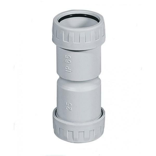 elettrocanali manicotto connessione per tubo rigido 50mm ip65 - foto 1