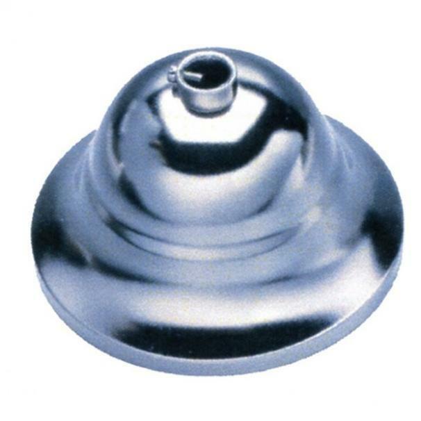elettrosolutions rosone metallo cromato per lampadari sospensione - foto 1
