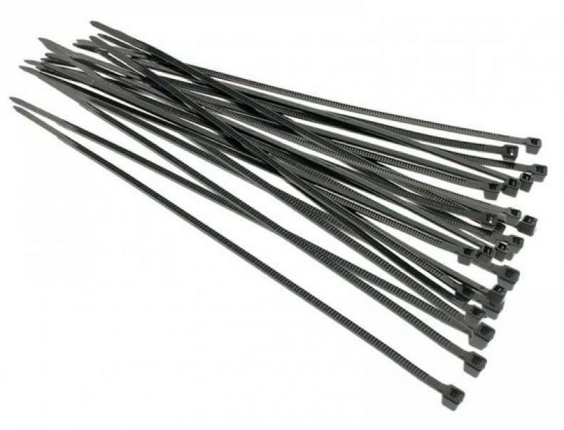 elettrook fascette cablaggio 290mmx4.8mm nera confezione da 100 pz - foto 1
