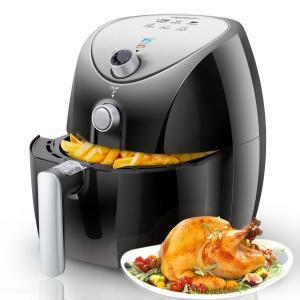 Friggitrice ad aria 3,5lt 1500w nera