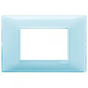 Placca 3 moduli reflex acqua serie plana