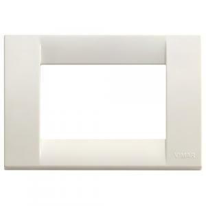 Placca classica 3moduli serie idea bianca