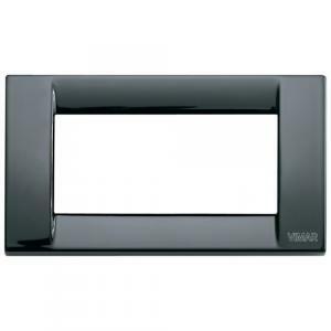 Placca classica 4moduli serie idea nero