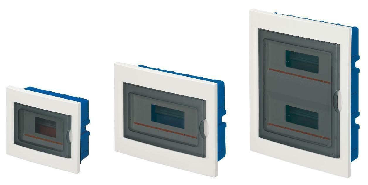 elettrocanali centralino da incasso per cartongesso 8 moduli - foto 1
