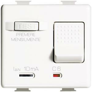 Interruttore magnetotermico differenziale 10a 10ma 3ka serie matix