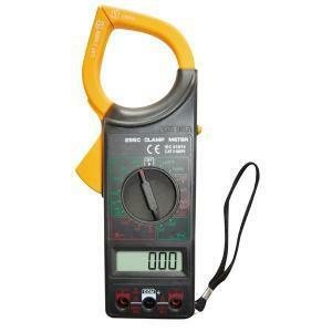 Pinza amperometrica con multimetro buzzer display lcd