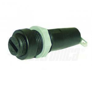 Portafusibile 5x20mm da pannello 6.3a
