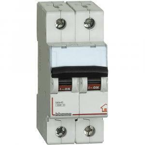Interruttore magnetotermico 1p+n 16a 4,5ka 2moduli