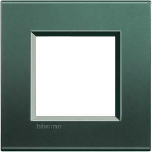 Placca 2 moduli park serie living light quadra