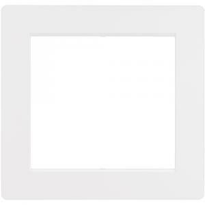 Placca 6+6 moduli bianco serie matix