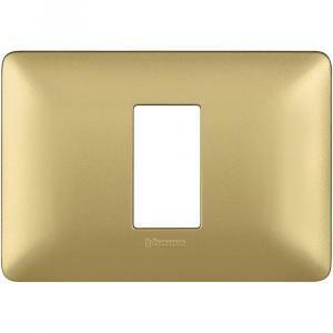 Placca 1 modulo gold serie matix