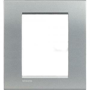 Placca 3+3 moduli tech serie living light quadra
