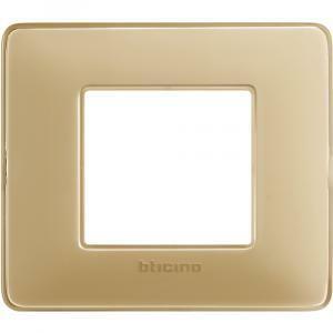 Placca 2 moduli avorio serie matix