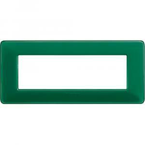 Placca 6 moduli smeraldo serie matix