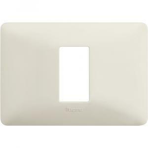 Placca 1 modulo cenere serie matix
