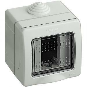 Contenitore idrobox 1 modulo con sportello ip55 serie matix
