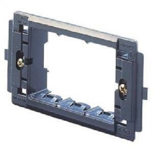 Supporto portafrutti top system 3 moduli serie