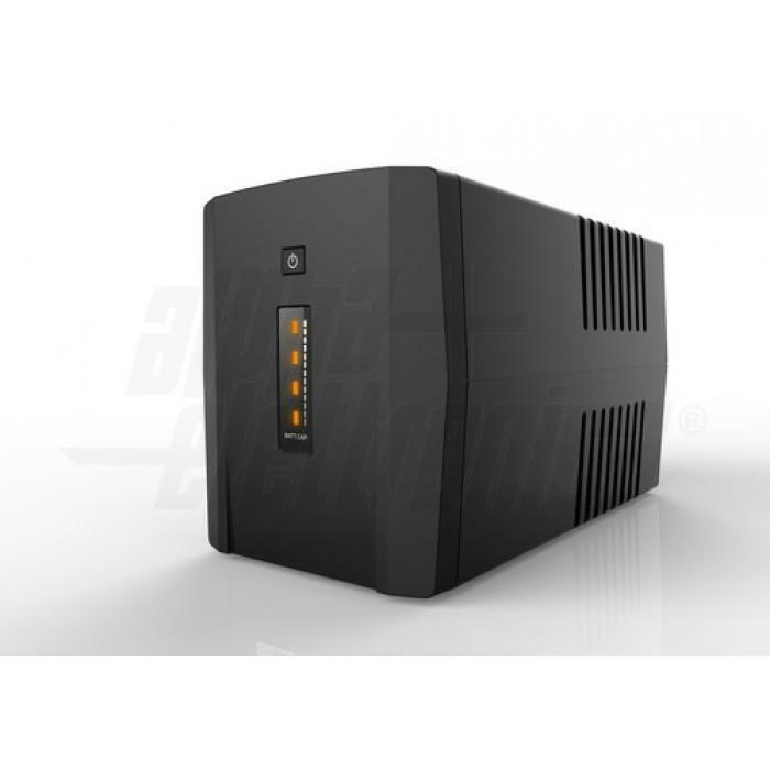 alpha elettronica gruppo ups 1200va 720w line interactive 4 schuko - foto 1