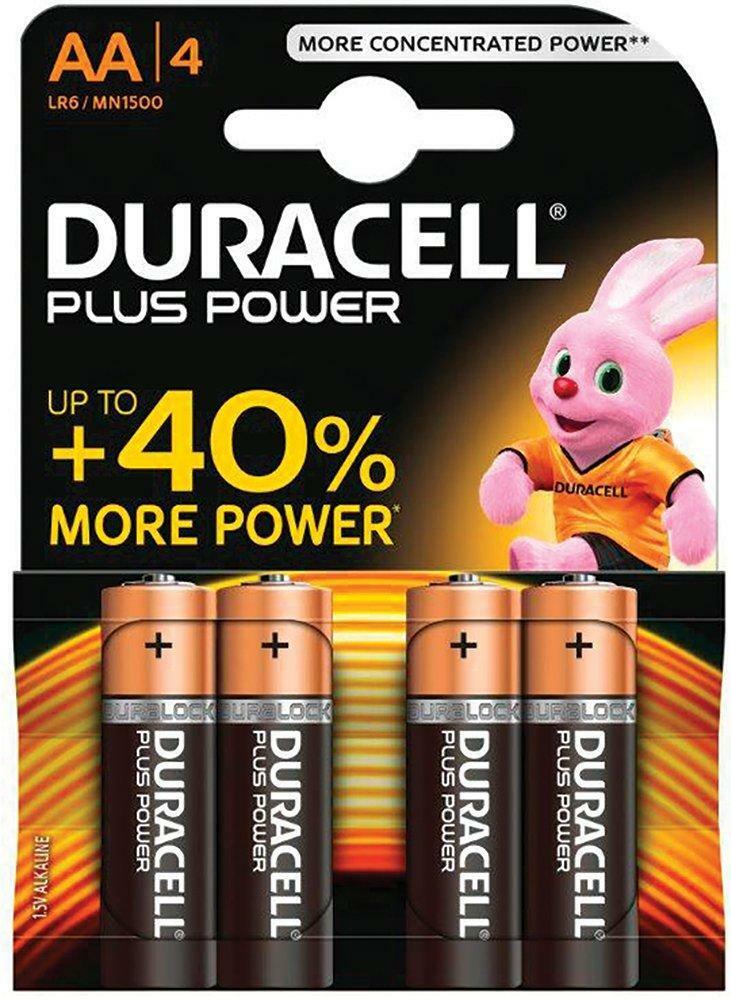 duracell batterie alcaline stilo duracell mn1500 4pz - foto 1