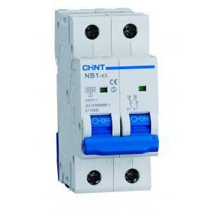 Interruttore magnetotermico 1p+n 6a 6ka 2moduli