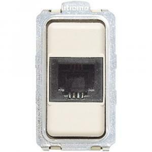 Presa telefono rj11 4 contatti serie magic