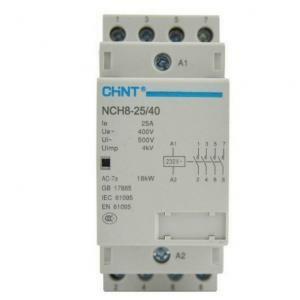 Contattore modulare nch8 25a 4na 24v 2moduli