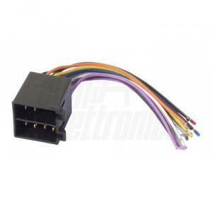 Connettori doppio contatti maschio iso autoradio/speaker