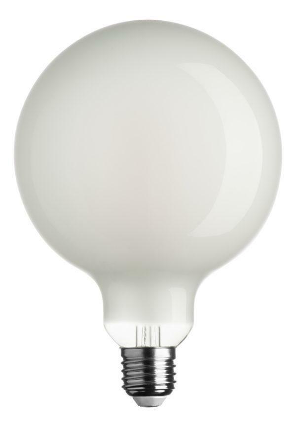 bot lighting lampada filoled globo satinata e27 8w 2700k luce calda - foto 1
