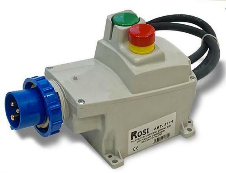rosi salvamotore con bobina di minima tensione 10/16a 2,5-4,4kw 230v - foto 1