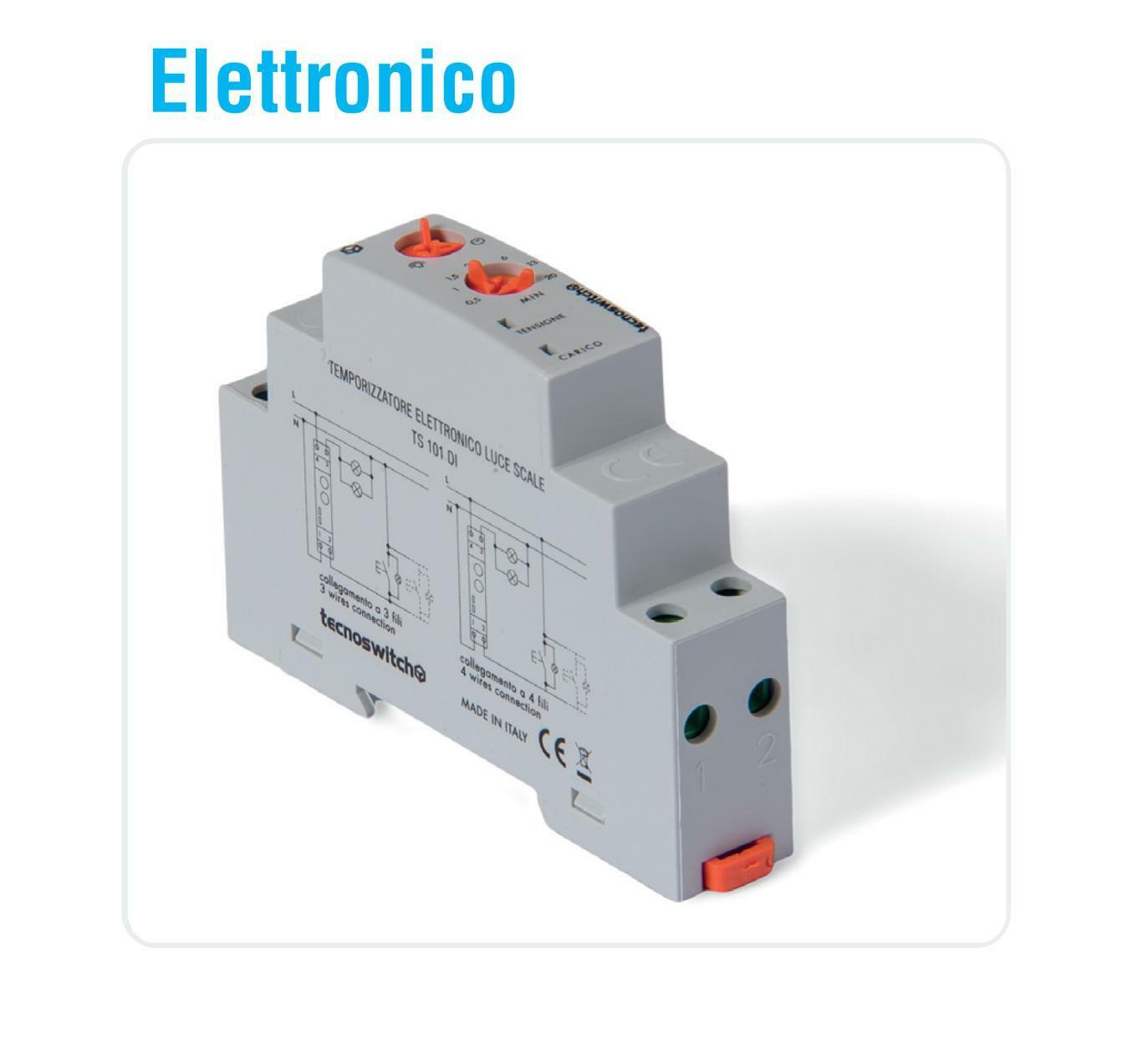 tecnoswitch temporizzatore luci scale tecnoswitch - foto 1