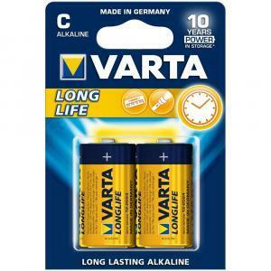 Batterie tipo c 1.5v longlife  alcalina 2pz