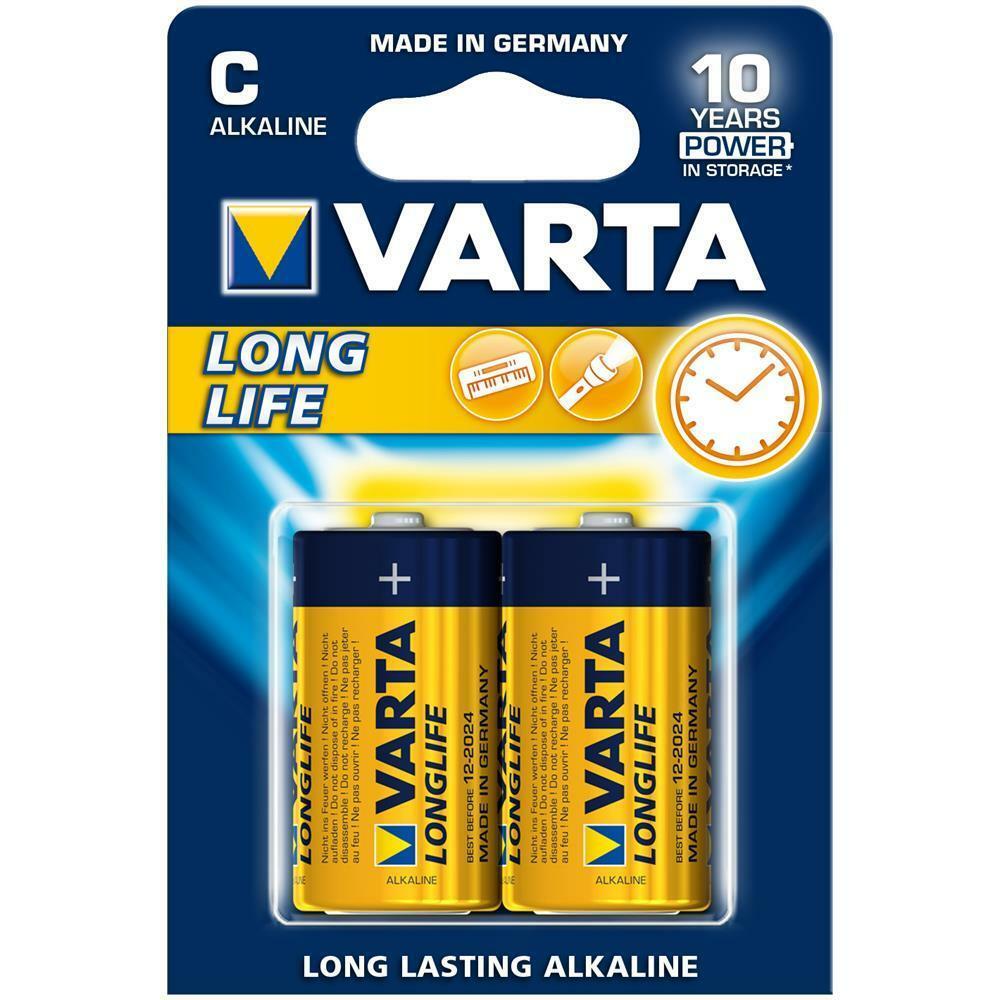 varta batterie tipo c 1.5v longlife varta alcalina 2pz - foto 1