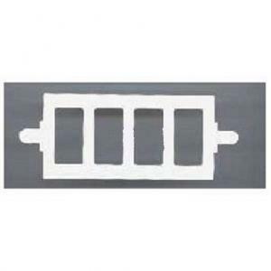 Adattatore placca venus/magic 4 moduli avorio