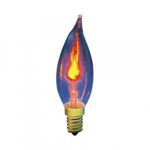Lampada effetto fiamma e14 3w per presepe