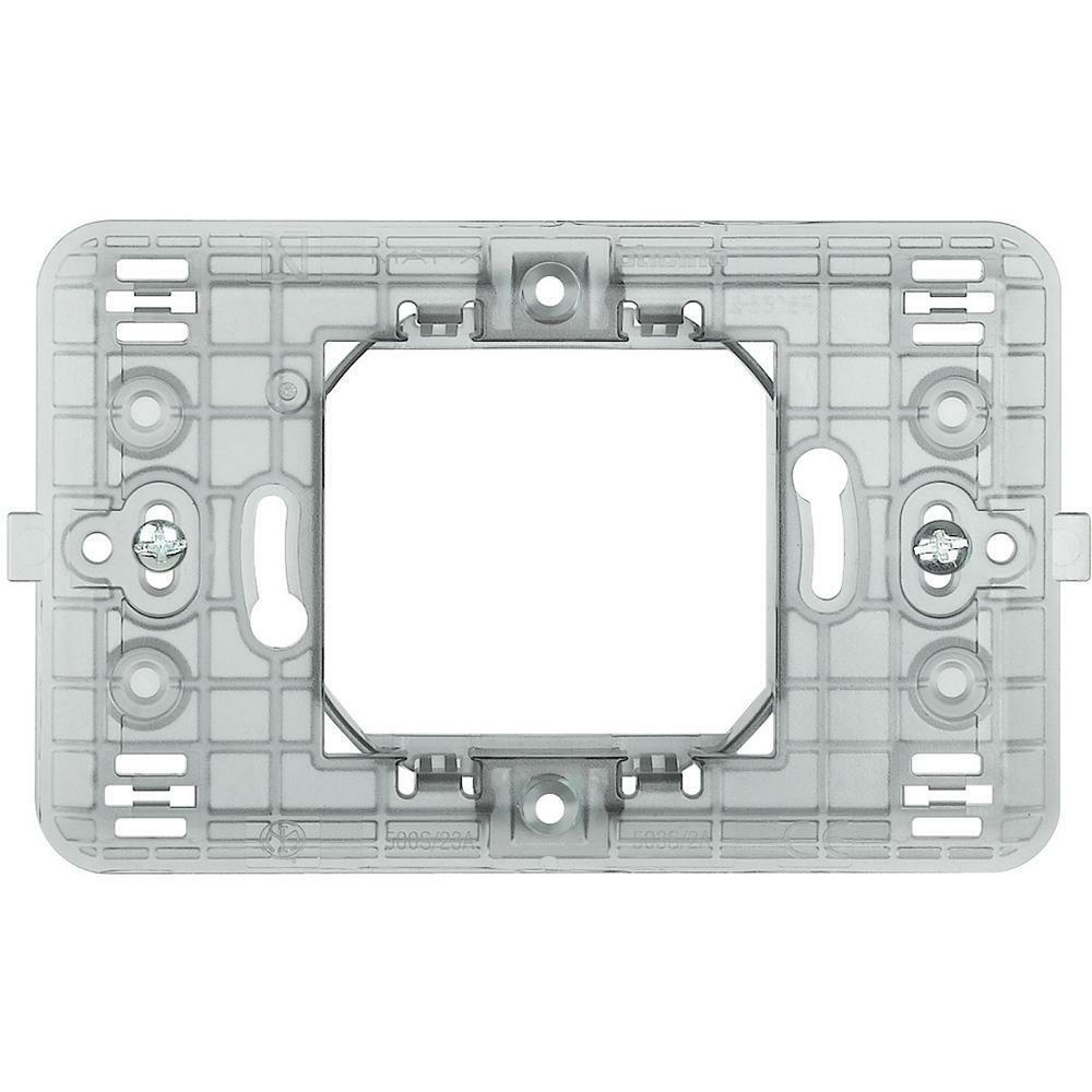 bticino supporto portafrutti 2 moduli centrati serie matix - foto 1