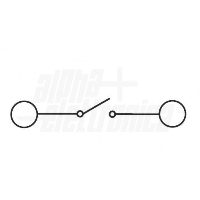 alpha elettronica interruttore bipolare nero 15a 250v 0-i - foto 3