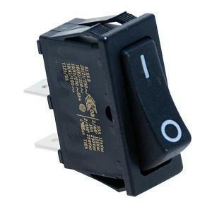 Interruttore 0-i 10a nero