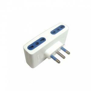 Adattatore 4 prese bipasso con spina 16a