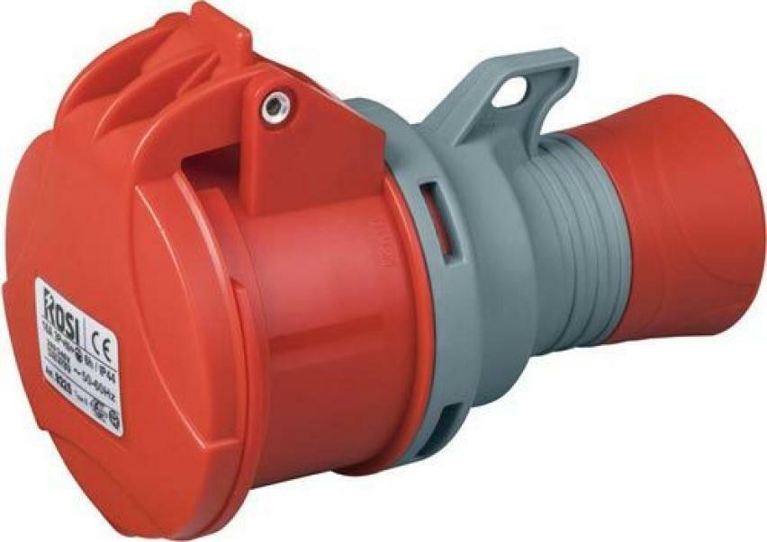 rosi presa cee mobile a bassa tensione 3x32a+t ip44 - foto 1