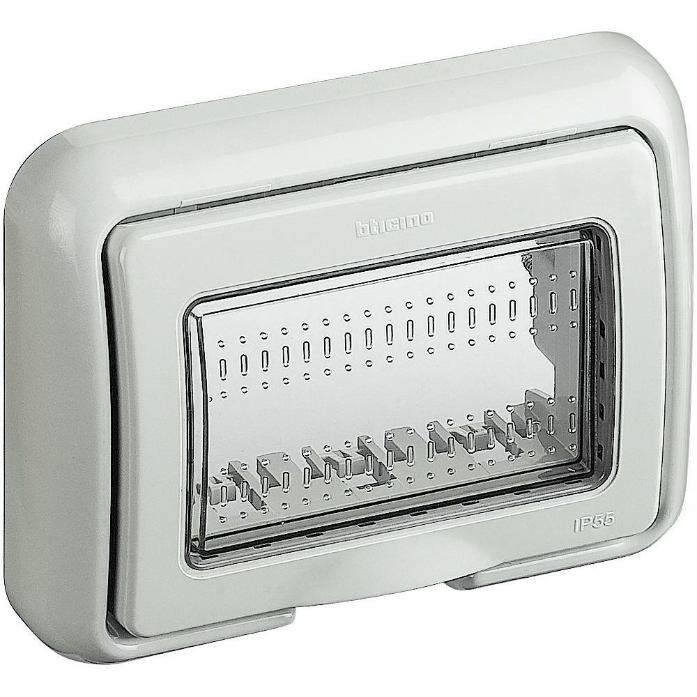 bticino coperchio idrobox 3 moduli ip55 serie matix - foto 1