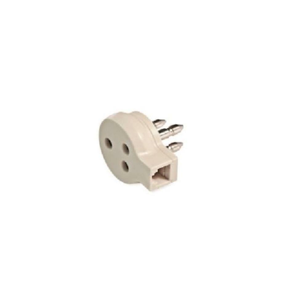 poliplast spina volante+presa tripolare + plug 6/4 - foto 1