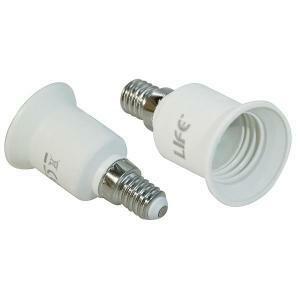 Adattatore per lampada da e14 a e27